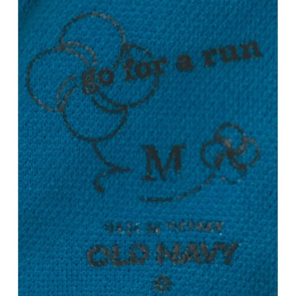 Old Navy Womens Sports Bra Size S Blue Wireless Unpadded Racerback Pull On - Picture 3 of 11